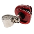 thumbnail image 4 of Volante de servicio Manija de automóvil/camión Perilla de potencia Cabeza de Metal rojo, 4 of 8