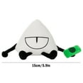 thumbnail image 2 of Gaiwos Nuclear Throne Vlambeer Y.V. Plushie 6 inches, White Triangular Plush Toy, Ideal Birthday Gift for Kids and Game Fnas, 2 of 6