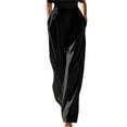 thumbnail image 3 of Jaimenalin Women'S 2 Piece Outfit Set with Mock Neck Crop Top and Palazzo Pants for All Occasions, 3 of 5