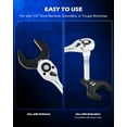 thumbnail image 3 of 14 Piece Jumbo Crowfoot Wrench Set, 3 of 6