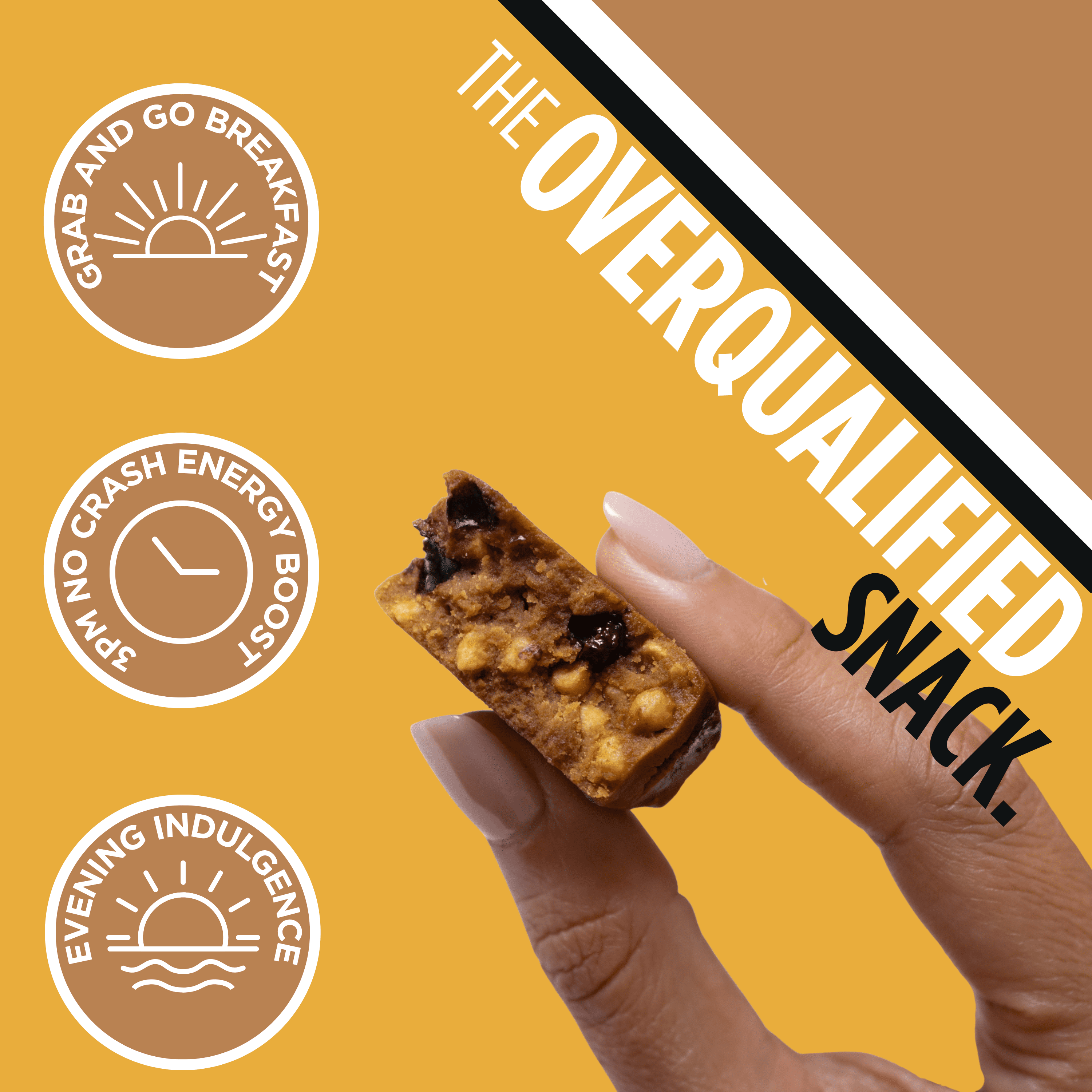 100 Cal Snacks Peanut Butter Chocolate Chip Protein  Bar, High Protein, Fiber; Gut Healthy, Zero Added Sugar, Gluten Free. 0.88 oz, 20 Count