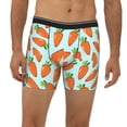 thumbnail image 6 of Sigee Cartoon Carrot for Men's Boxer Briefs,Moisture Wicking and Breathable XX-Large, 6 of 9