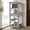 Grey-62.8"H, variant on Aivituvin Cat Catio Outdoor Cat House Movable Large Enclosures on Exercise Wheels Kitty Cage with Upgraded Resting Box,Waterproof Cover Black