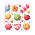 thumbnail image 4 of cartoon Dessert Stickers Stickers, Waterproof Dessert Stickers Sticker for Water Bottle Laptop Phone Cases Planner Skateboard Luggage Helmet Party Favor Decor, Ideal for Adults Teens Teacher Rewards, 4 of 9
