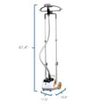 thumbnail image 6 of SALAV GS45-DJ Professional Series Dual Bar Garment Steamer, Orange, 1.8 L Tank Capacity, 6 of 14