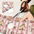 thumbnail image 6 of Yayeee Faucet Mat for Kitchen Sink 30" Diatomite Long Splash Guard Pad, Green Christmas Houses, 2 Pack, 6 of 7