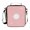 White Sun on Pink, variant on Haosy Rust Red Reusable Lunch Box Men/Women Insulated Lunch Bag for School Picnic Travel