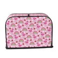 thumbnail image 2 of Gaeub Cute Flamingo Print 2 Slice Toaster Cover, Toaster Bags,Small Appliance Toaster Cover for Kitchen,Toaster Oven Dustproof Cover, 2 of 7