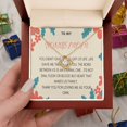 thumbnail image 5 of Bonus Mom Gifts, Love You To The Moon Necklace, Bonus Mom Necklace, Gifts For Bonus Mom, Stepmom - Love Knot Necklace - Message Card & Gift Box, 5 of 5