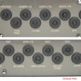 thumbnail image 3 of Rinker Boat Push Button Breaker Panel | Microweave 16-Position, 3 of 3