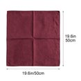 thumbnail image 3 of Pleated Polyester Napkin for Wedding Dessert Table Decor, Reusable Party Table Napkin for Dining, 3 of 5