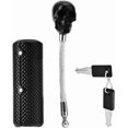 thumbnail image 1 of HUGFEGWE Password Lock, Suitcase Lock Wire Rope Customs Password Skull Lock,Suitable for Suitcases, Backpacks, Computer Cases and Most Belongings (Black) U2536-0959, 1 of 9