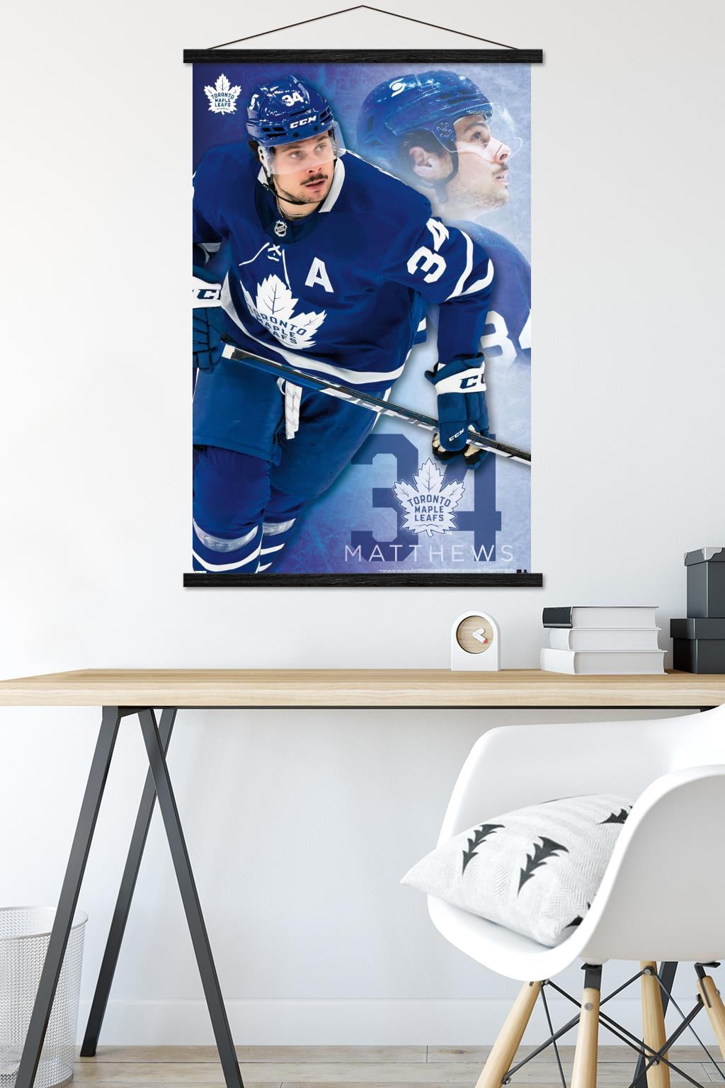 NHL Toronto Maple Leafs - Auston Matthews 21 Wall Poster : :  Sports & Outdoors