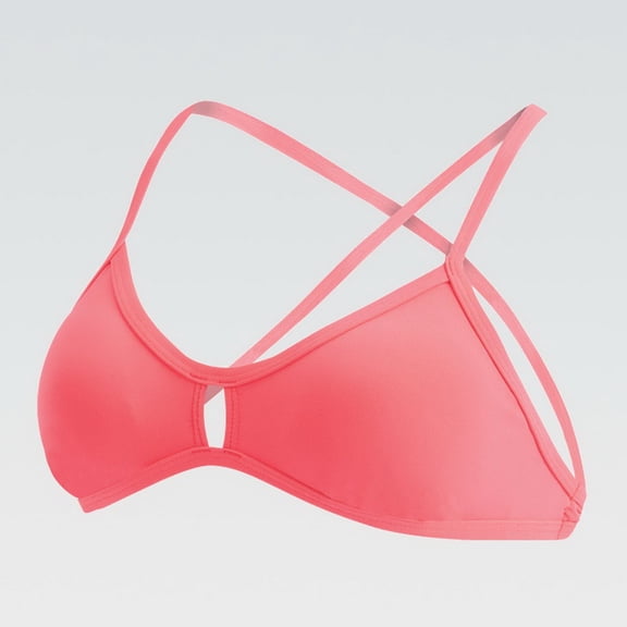 Dolfin 2632VBT Bellas Vented Bikini Top-Coral-L