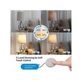 thumbnail image 3 of DEWENWILS 2 Pack Touch Dimmer Switch, Touch Pad Control with 3 Levels of Dimming, Dimmable LED/CFL Lights, and Incandescent Bulbs, 8 ft Extension Cord, 3 of 4