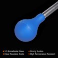 thumbnail image 4 of Unique Bargains Graduated Dropper Pipettes Kit, 6 Pack 5ml 10ml Glass Pipette with Bulb 2 Brushes and Glass Rods Clear, 4 of 7