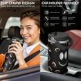 thumbnail image 6 of 1pc football 30oz Tumbler with Straw & Handle - Insulated Stainless Steel Cup | Holiday Gift for Man Women (Christmas, Valentine's, Birthday), 6 of 7