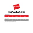 thumbnail image 2 of Hanes Girls No Show Socks 20-Pack, Sizes S-L, 2 of 3