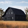 thumbnail image 4 of 5 Gallon Ranch Guard Semi-Gloss Black Exterior Paint, UV Resistant Barn Fence Protective Coating, 4 of 6