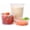 8&16 32 oz. - 48 Sets - Mixed, variant on Glotoch 48 Pack 16 oz. (2 Cups/1 Pint) Plastic Food and Drink Storage Containers Set with Lids - Microwave, Freezer & Dishwasher Safe Eco-Friendly, BPA-Free, Reusable & Stackable