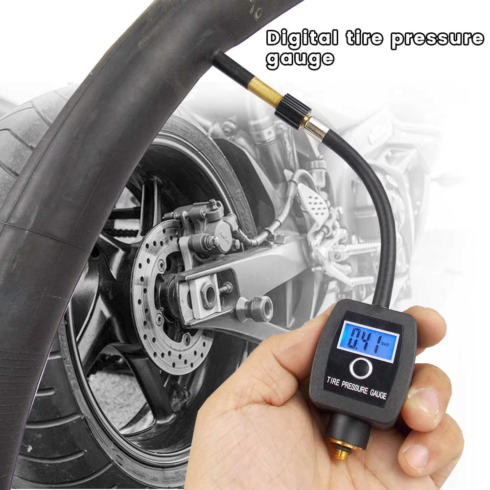 digital bicycle tire pressure gauge
