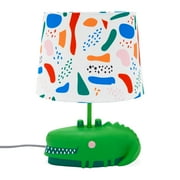 Abstract Shapes Shade with Alligator Lamp Base by Drew Barrymore Flower Kids