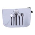 thumbnail image 1 of Shisuyan Sac de Toilette Durable Gris Polyester 1Ensemble 8.5X5.5X0.4In, 1 of 8