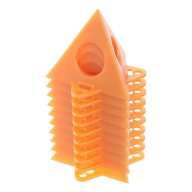 10 soportes cónicos de plástico ABS para pintura, elevadores piramidales para puertas de armarios y muebles.