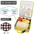 thumbnail image 4 of Honeycomb Insulated Lunch Bag Box Teen Reusable Lunch Tote Bag Water-Resistant Cooler Tote Bag Office Hiking, 4 of 6
