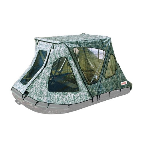 ALEKO BWTENT380D Winter Canopy Boat Tent Rain Sun Wind Snow Waterproof Shelter Covering for Inflatable Boat, Digital... by ALEKO