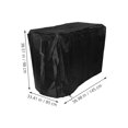 thumbnail image 2 of UPOUART Housse de Protection Extérieure Noire Robuste pour Atv, Imperméable et Résistante au Soleil, 2 of 8