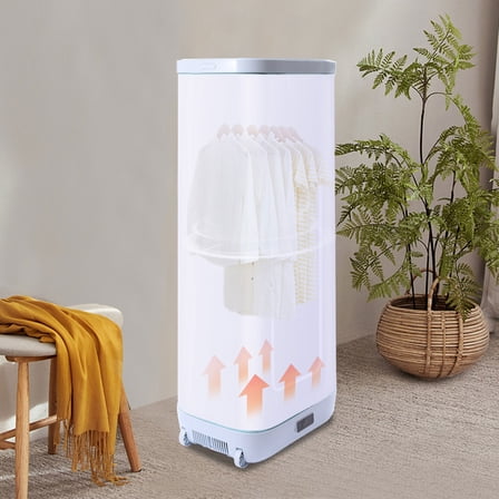 DENEST 330L Portable Clothes Dryer Mini Electric Wardrobe Clothing Drying Machine 850W