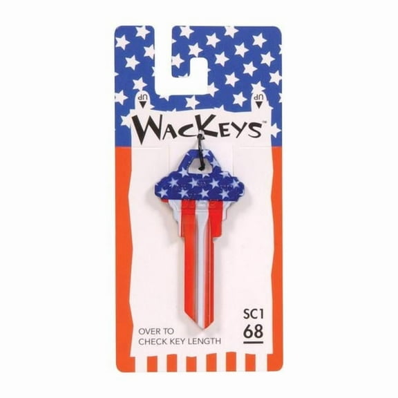 Hillman 5005154 Wackey House & Office Universal Key Blank, No.68-SC1 - Pack of 6