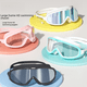 thumbnail image 2 of Gafas de natación de montura grande, impermeables, antivaho, HD, equipo de gafas de natación para hombres y mujeres, gafas de natación para adultos con miopía, 2 of 5