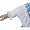 thumbnail image 5 of Women's Victorian Style Retro Light Blue Floral Dress, 5 of 6