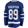 thumbnail image 3 of Men's Fanatics Nicholas Robertson Blue Toronto Maple Leafs Home Premier Breakaway Player Jersey, 3 of 3