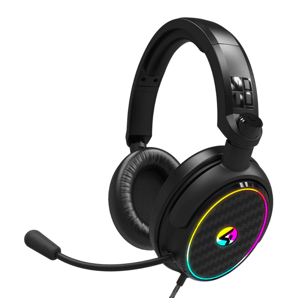 Audífonos Gamer 4gamers C6-100 Led: Para Ps4/ps5, Xbox, Switch, Pc - RGB