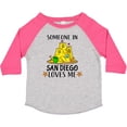 thumbnail image 3 of Inktastic Someone in San Diego Loves Me Boys or Girls Toddler T-Shirt, 3 of 5