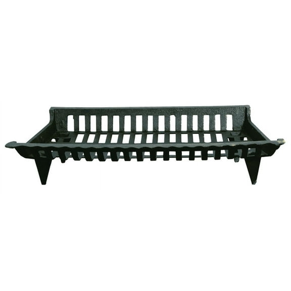 Ace Fireplace Grate Cast Iron 27 " W X 15 " D Black