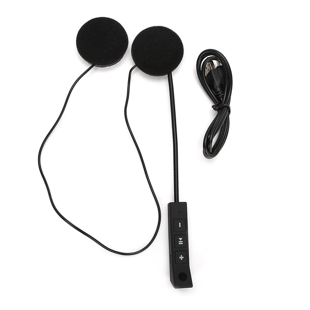 Auriculares Bluetooth antiinterferencias para casco de motocicleta, carga rápida por USB, manos libres (BT008)