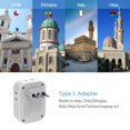 thumbnail image 4 of Adaptador de corriente TESSAN Italy Travel con 4 tomas y 3 puertos USB, 4 of 6