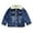 Blue, variant on Kids Denim Jacket Button Down Lined Denim Jacket Kid Casual Jacket Kids Boys Clothes 4-5 Years
