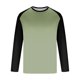 thumbnail image 2 of Ceisia Men's Raglan-Sleeve Color-Blocked Gradient Long-Sleeve T-Shirt | Slim Spring/Summer Casual Top Gift, 2 of 5