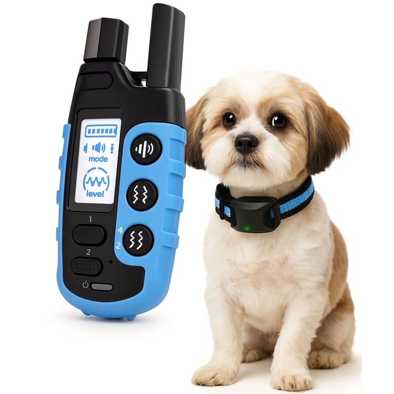 Shock Collar for Training Dogs with Remote, 3300ft Range, Beep Vibration and Static Modes, Waterproof and Rechargeable, Fits Dogs 5 to 150 lbs,