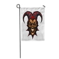 thumbnail image 1 of LADDKE Laughing Angry Joker Character Head Face Horror and Crazy Maniac Garden Flag Decorative Flag House Banner 28x40 inch, 1 of 1