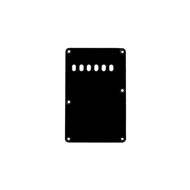Injueey Cubierta de cavidad de trémolo, placa trasera resistente al desgaste, golpeador, placa para rascar, tira ST SQ, accesorios de pieza de Type3 NO3
