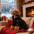 thumbnail image 3 of Gytml Dog Coat, Warm Dog Jacket, Full Body Winter Coat Snowsuit For Dogs, Waterproof Puppy Puffer Jacket Snow Coats With Legs, Cold Weather Coats For Small Dogs Gold-L, 3 of 6