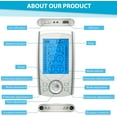 thumbnail image 5 of Dual Channel TENS EMS Unit 24 Modes Muscle Stimulator for Pain Relief Therapy, Electronic Pulse Massager Muscle Massager with, 5 of 6