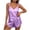 A Purple, variant on Women Satin Pajama Sets Silky Adjustable Strap Cami Tops and Shorts Sleepwear Soft Breathable Womens 2 Piece Outfits,Sizes S-2XL