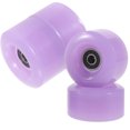 thumbnail image 3 of Worgeous  4 Pcs Roller Skating Inline Skate Wheels White Child Purple, 3 of 8